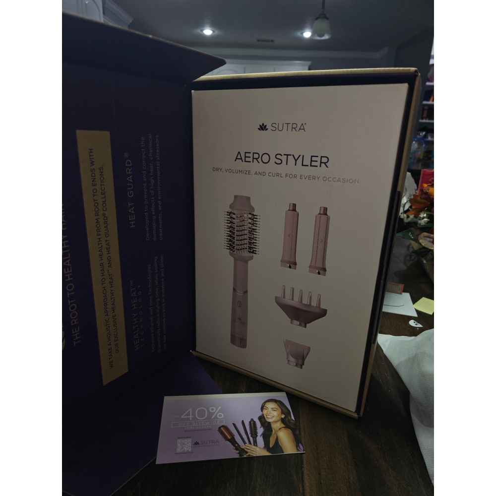 Sutra Aero Styler Hair Tool - Pink